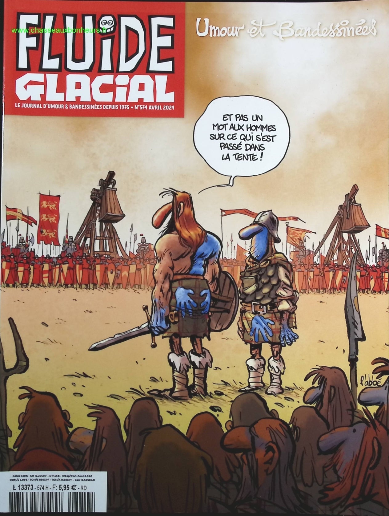Fluide glacial N° 574 - revue magazine - livre