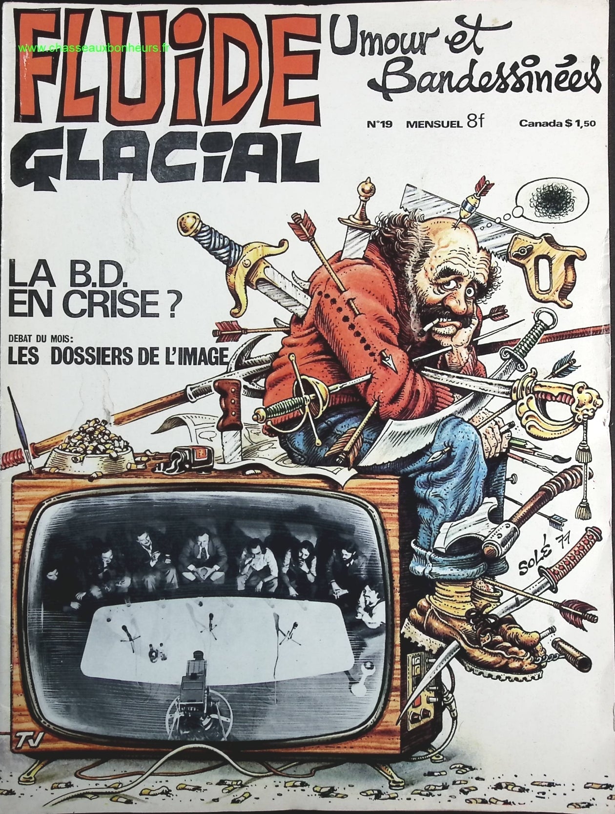 Fluide glacial N° 19 - revue magazine - livre