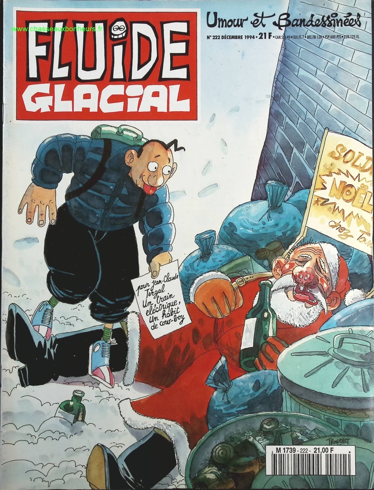 Fluide glacial N° 222 - revue magazine - livre