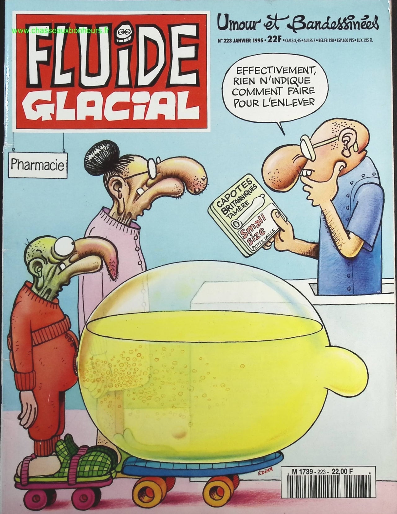 Fluide glacial N° 223 - revue magazine - livre