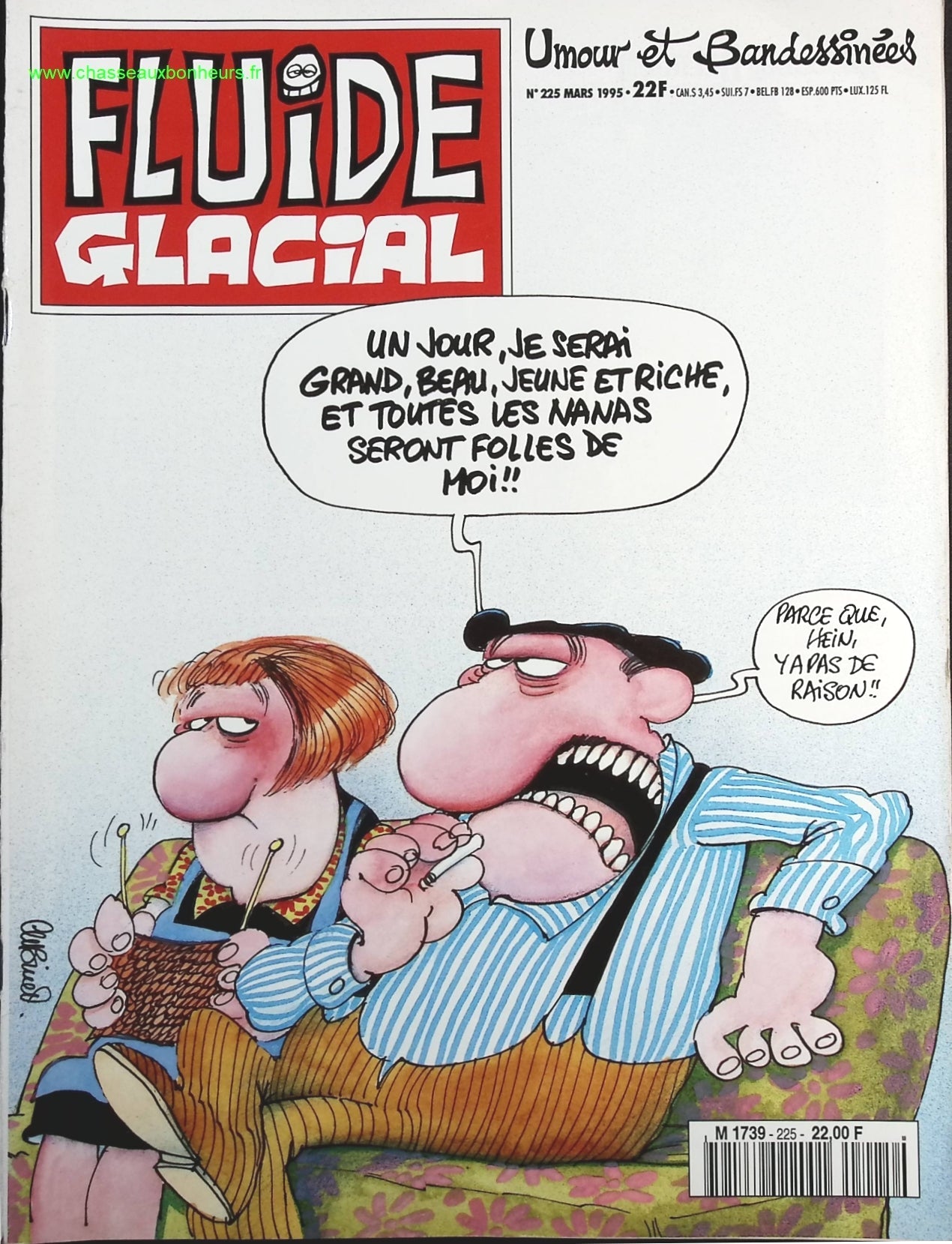Fluide glacial N° 225 - revue magazine - livre
