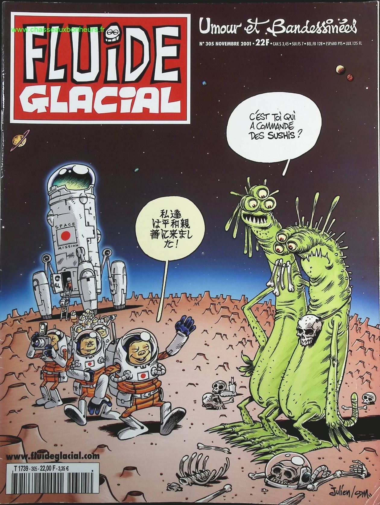 Fluide glacial N° 305 - revue magazine - livre