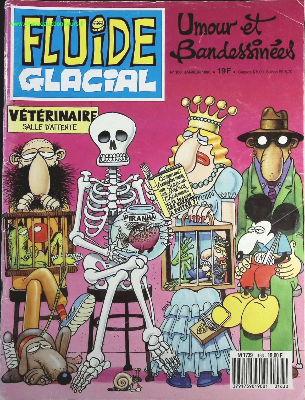 Fluide glacial N° 163 - revue magazine - livre