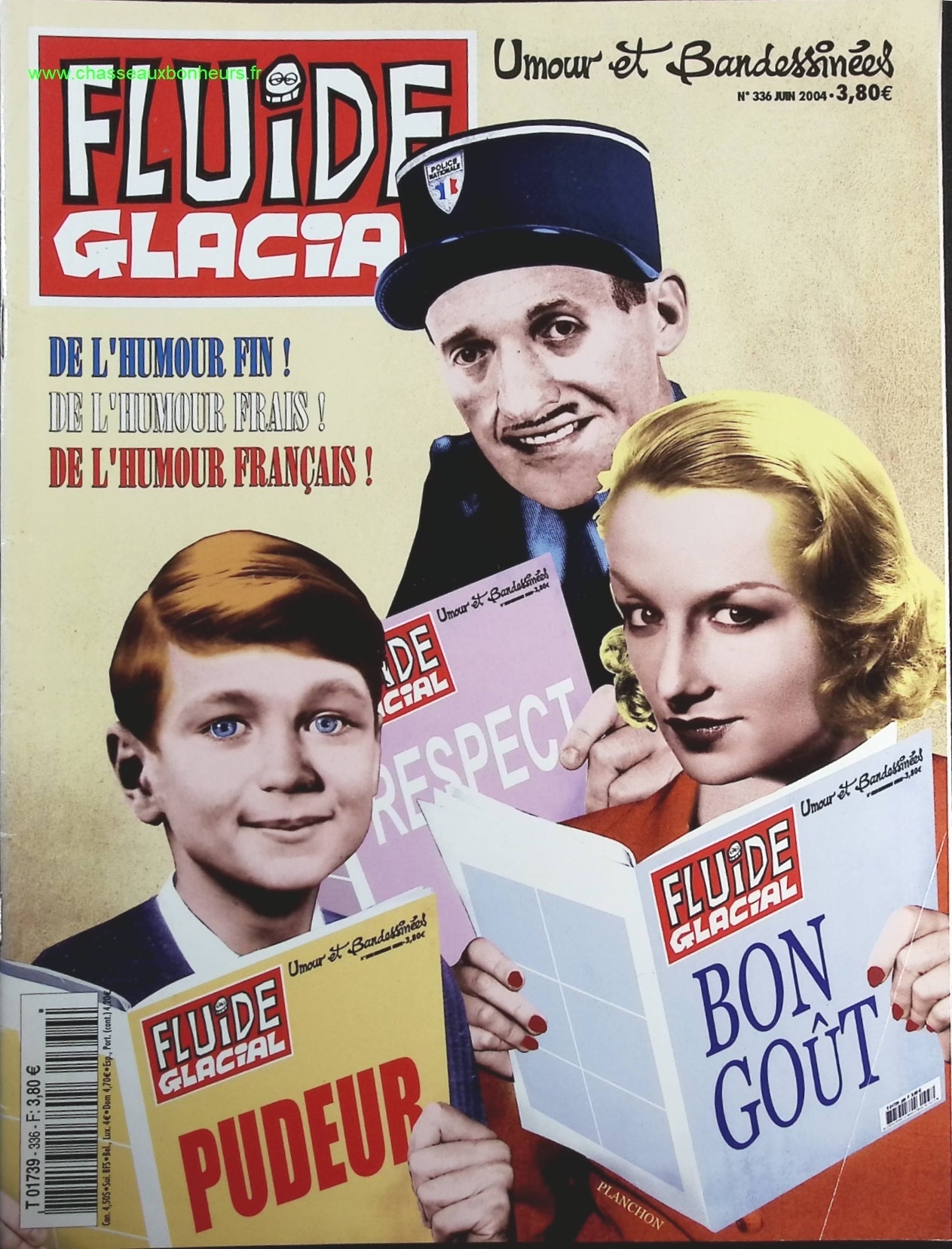 Fluide glacial N° 336 - revue magazine - livre