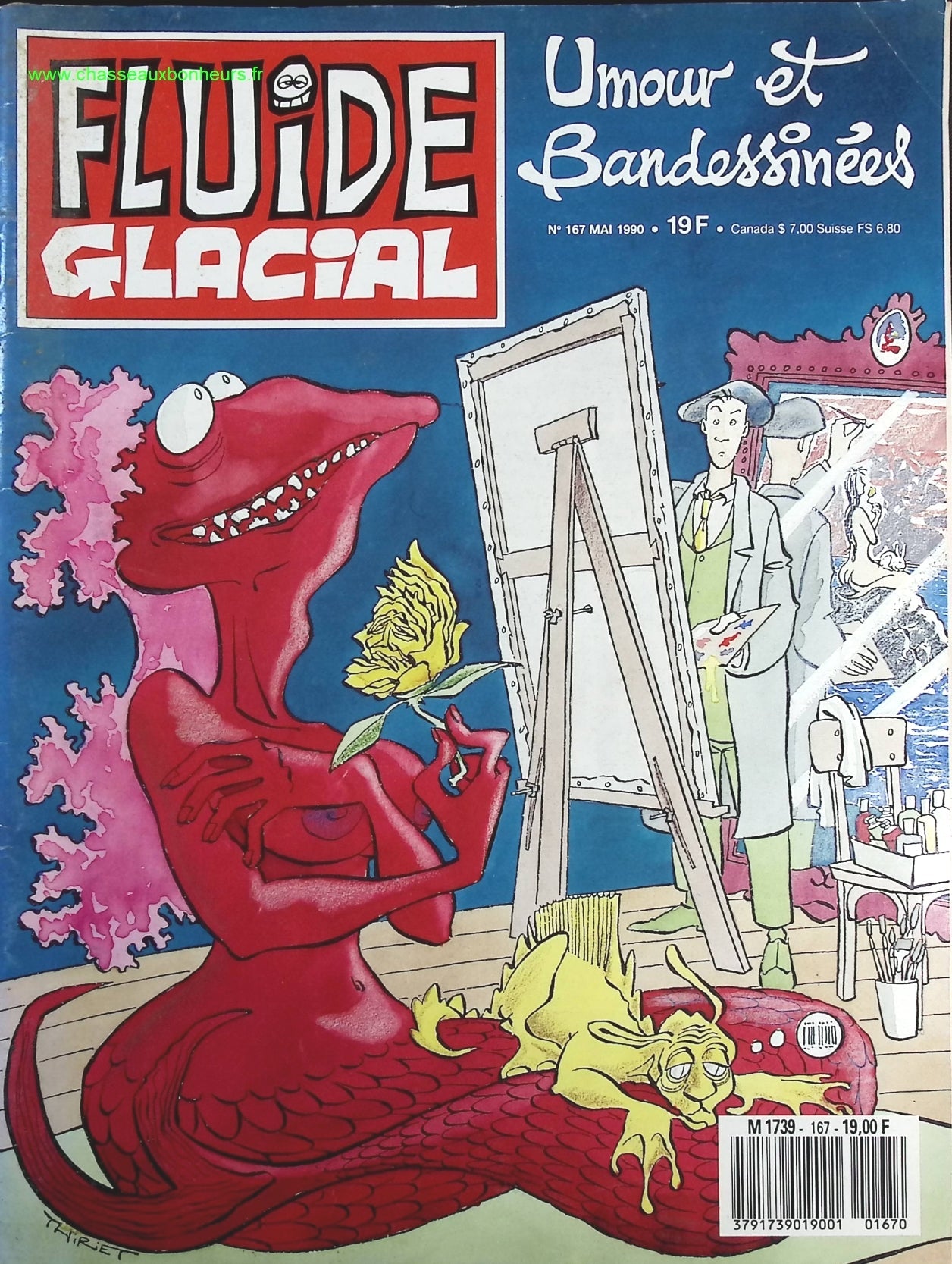 Fluide glacial N° 167 - revue magazine - livre