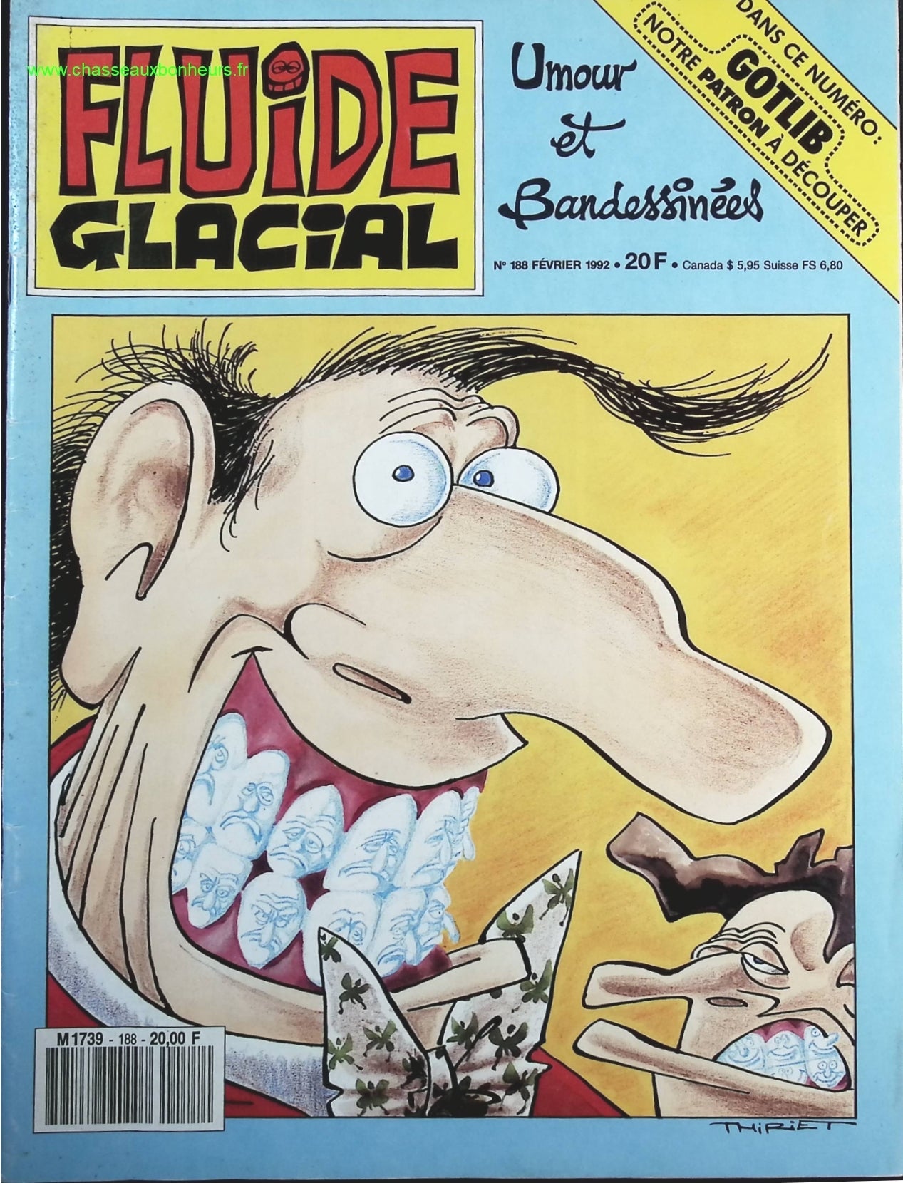 Fluide glacial N° 188 - revue magazine - livre