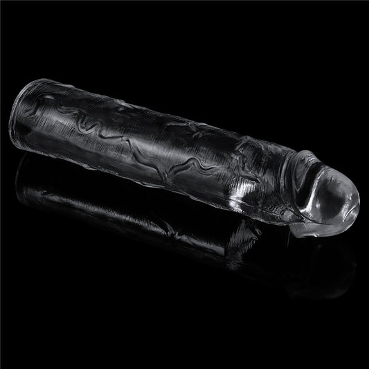 Gaine de pénis Flawless 19 x 4cm Transparente