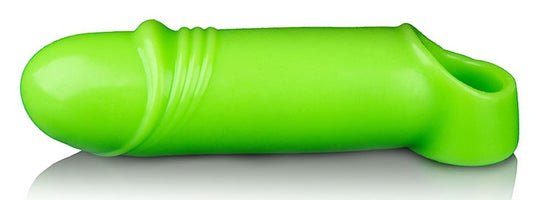Gaine de pénis phosphorescente Smooth Thick Glow 12 x 4.2cm