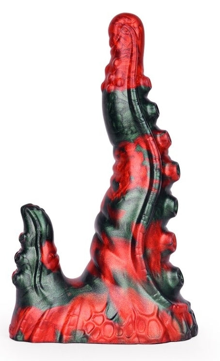 Gode Bukolix 16 x 5cm Noir et Rouge