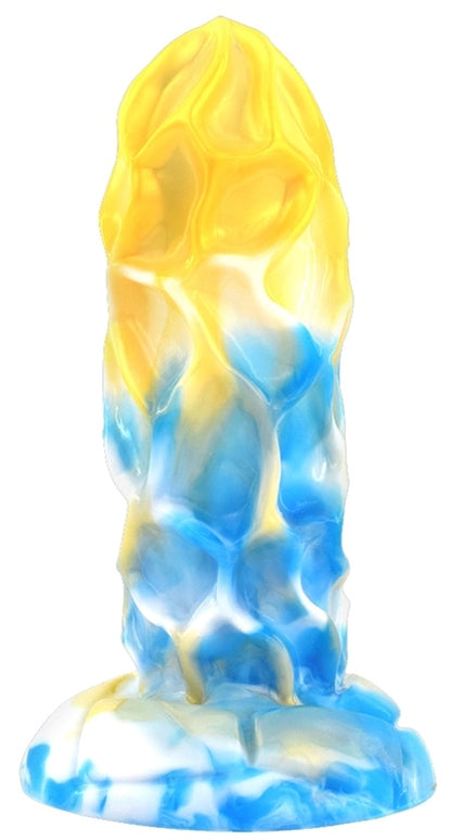 Gode Dragonis 16 x 5.5cm Doré-Bleu