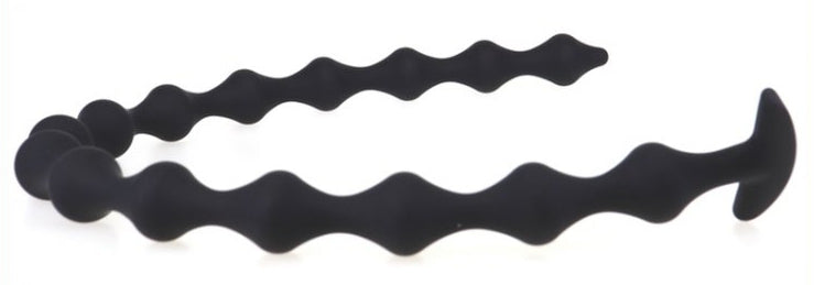 Gode long Thin Beads 55 x 2.3cm