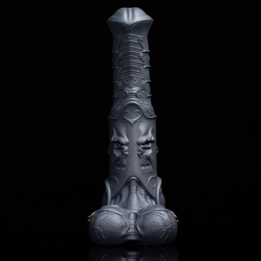 Gode Monster Silicone Skulhorse 25 x 6.5cm