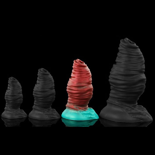 Gode Red Worm L 14 x 7cm
