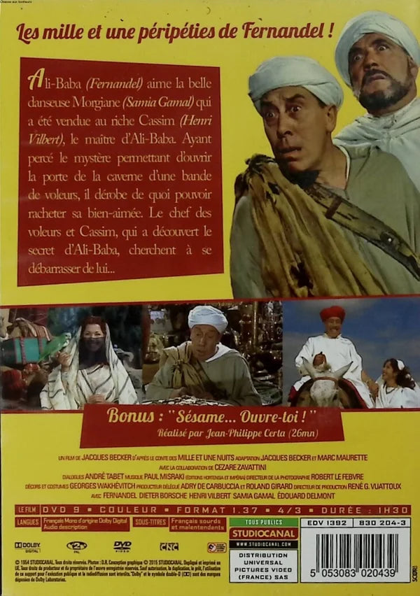 Ali Baba et les 40 voleurs - Fernandel - DVD