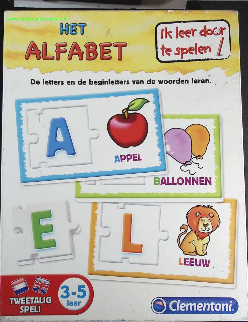 Het alfabet - jeu de société