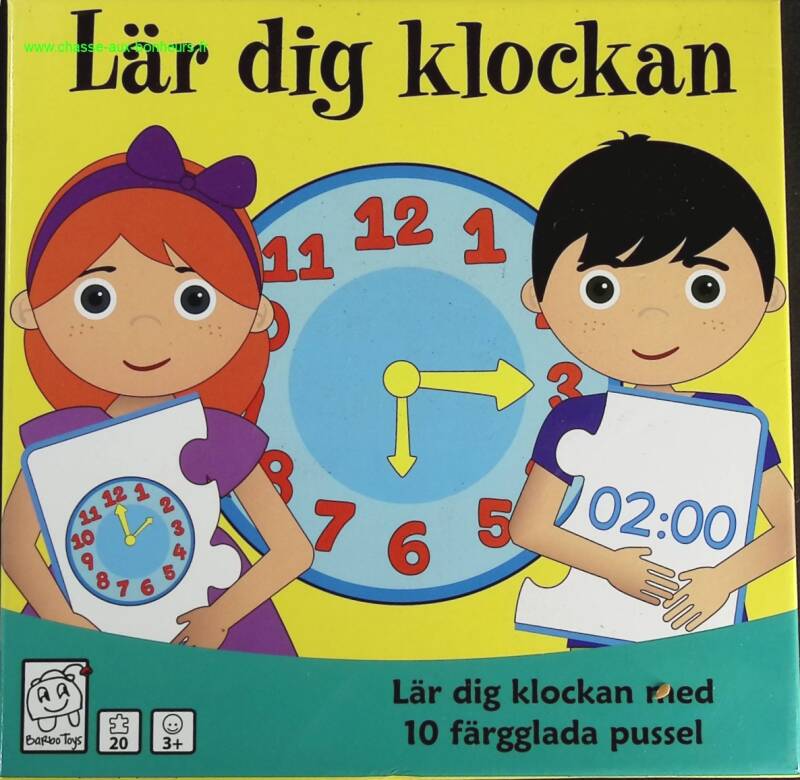 Lär dig klockan - jeu de société