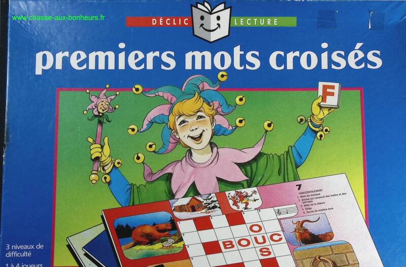 Premiers mots Croisés - jeu de société