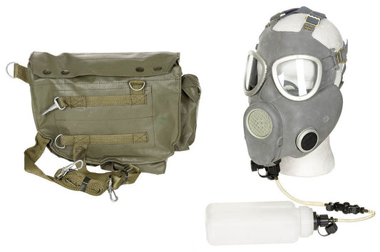 Kit Masque à gaz polonais MP48 avec Filtre et Bouteille