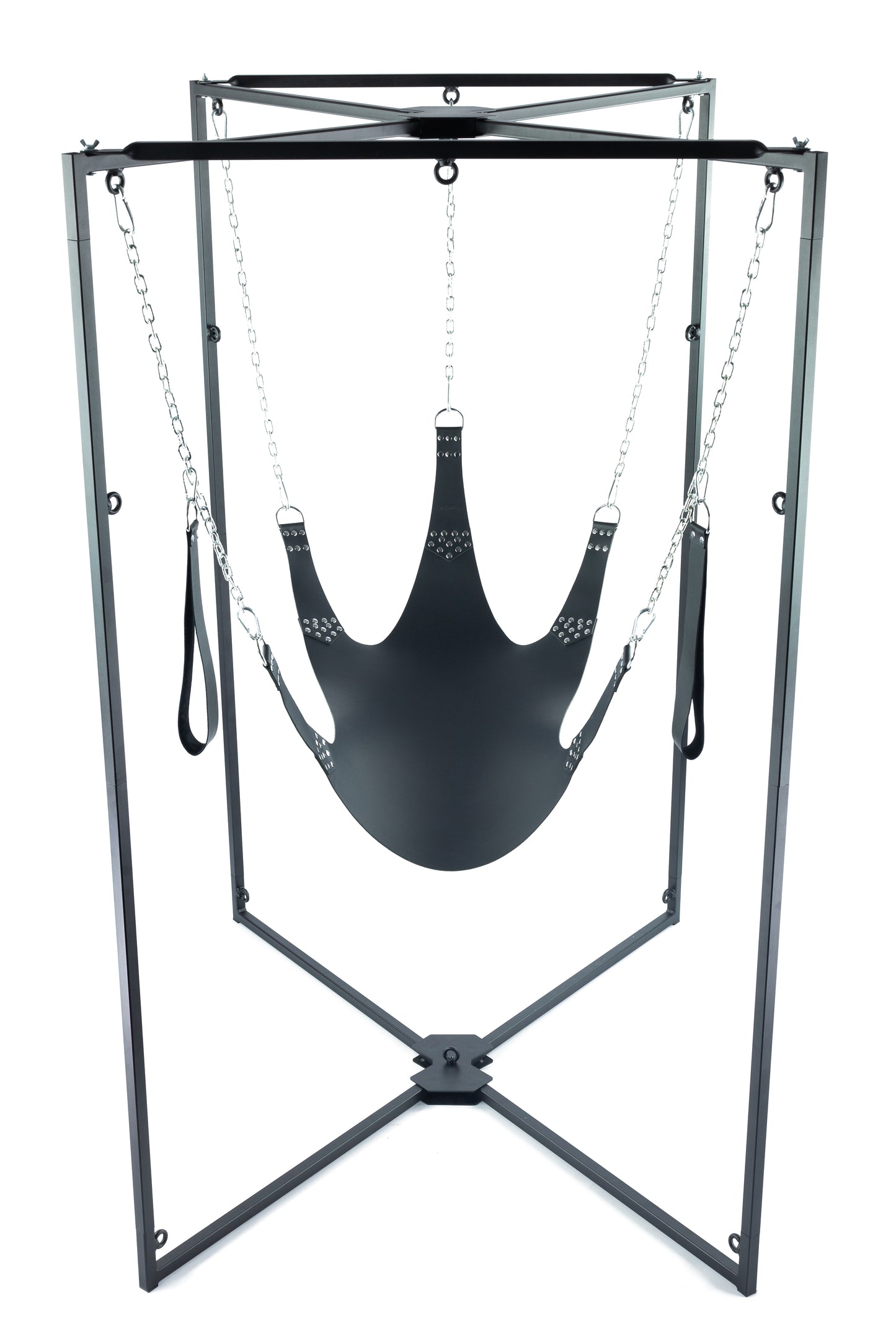 Kit Sling Cuir 5 Points Noir Armature Noire