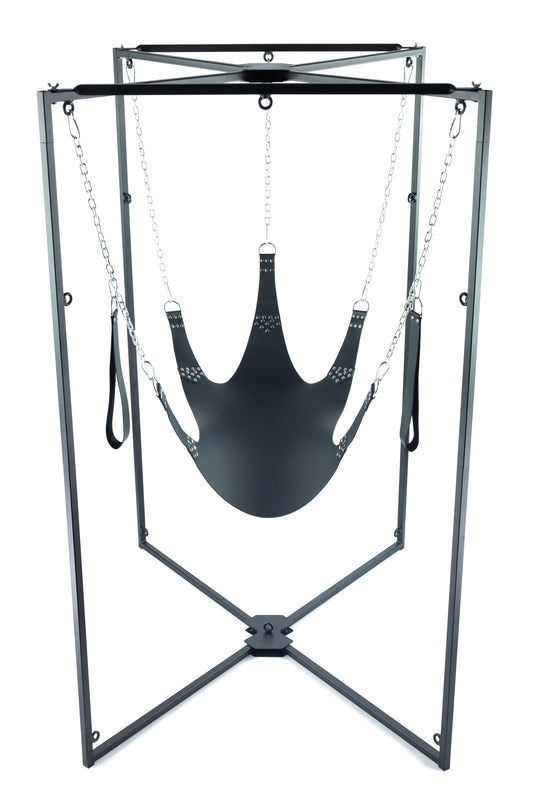 Kit Sling Cuir 5 Points Noir Armature Noire