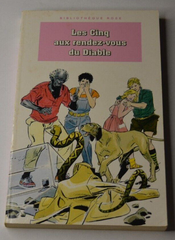 Les cinq aux rendez-vous du Diable - livre