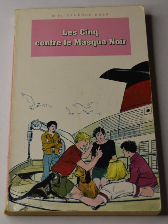 Les cinq contre le Masque noir - livre