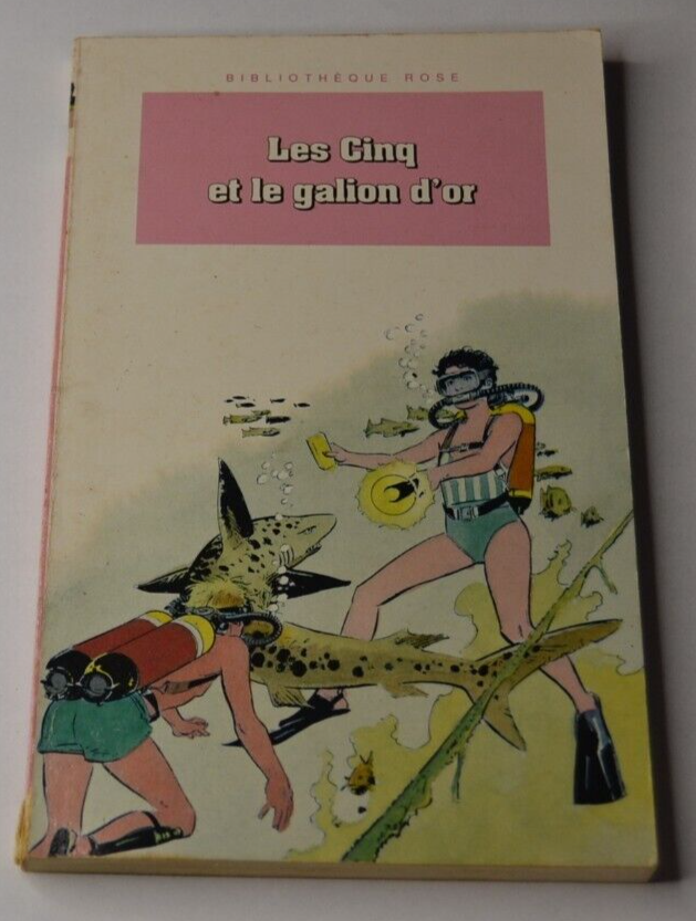 Les cinq et le galion d'or - livre
