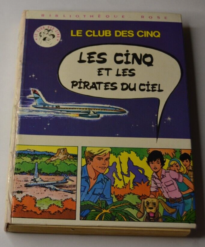 Les cinq et les pirates du ciel - livre