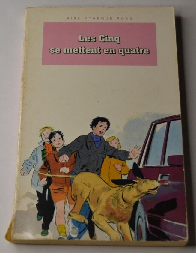 Les cinq se plient en quatre - livre