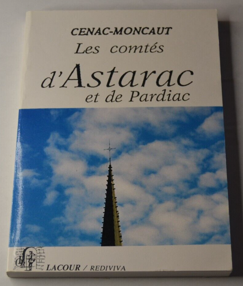 Les comtés d'Astarac et de Pardiac - Cenac-Moncaut - livre