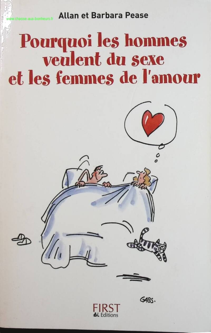 Pourquoi Les Hommes Veulent Du Sexe Et Les Femmes De L'amour - Allan Pease, Barbara Pease - livre