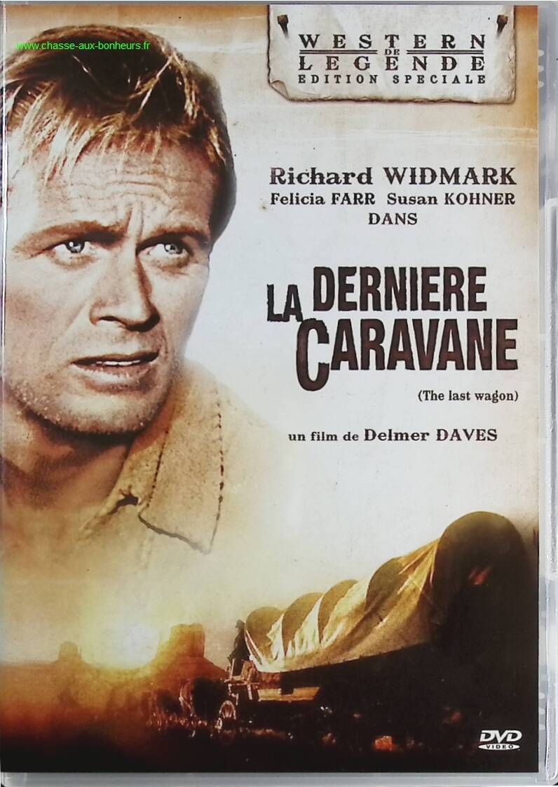 La Dernière Caravane - Richard Widmark - DVD western