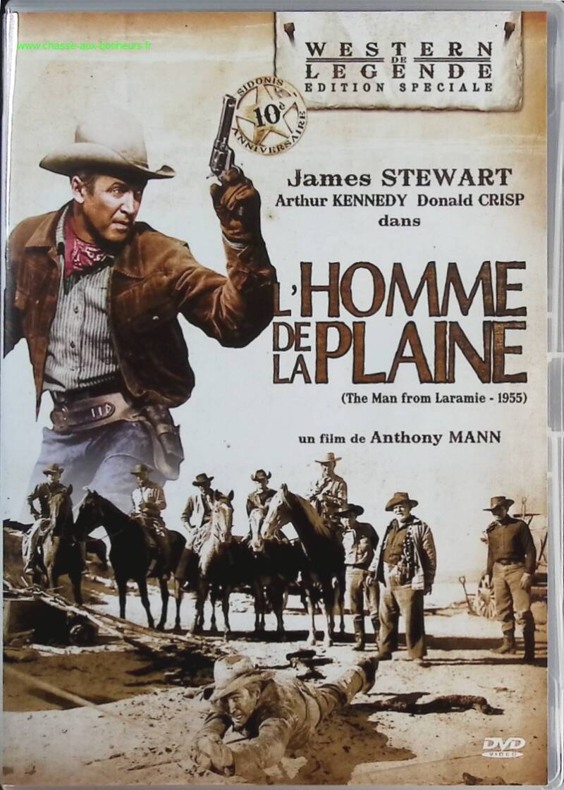 l'homme de la Plaine - James Stewart - DVD