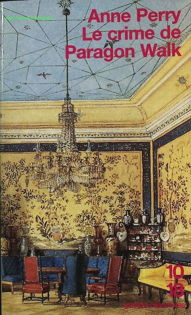 Le Crime de Paragon Walk - Anne Perry - livre