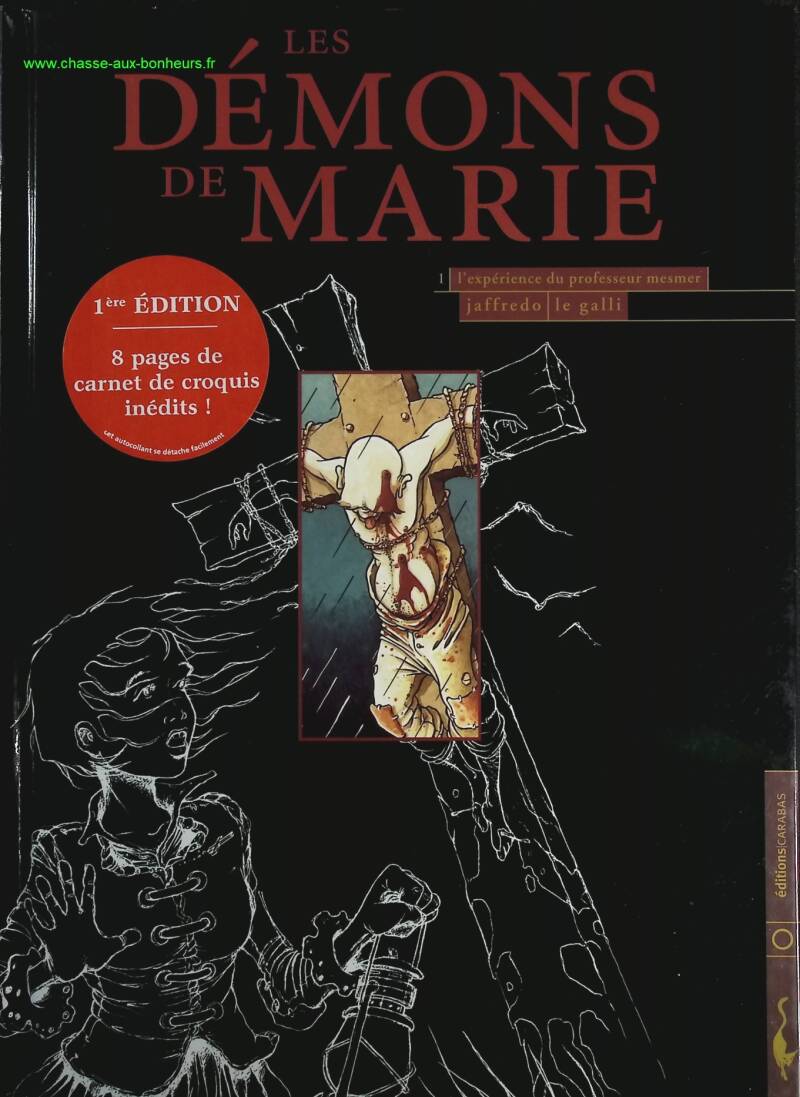 Les Démons De Marie Tome 1 - L'expérience Du Professeur Mesmer - Jaffredo Le Galli - livre BD