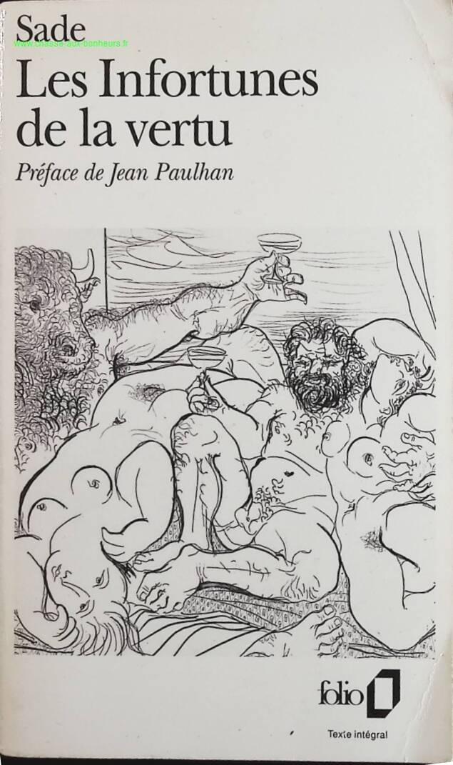 Les infortunes de la vertu - Donatien Alphonse François de Sade - livre