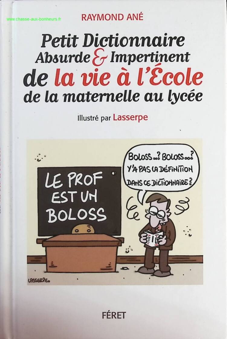 Petit dictionnaire absurde & impertinent de la vie à l'école - Raymond Ané - livre