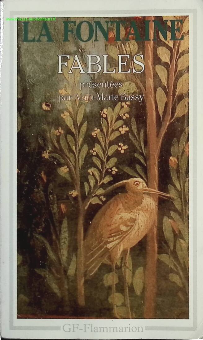 Fables - La Fontaine - livre