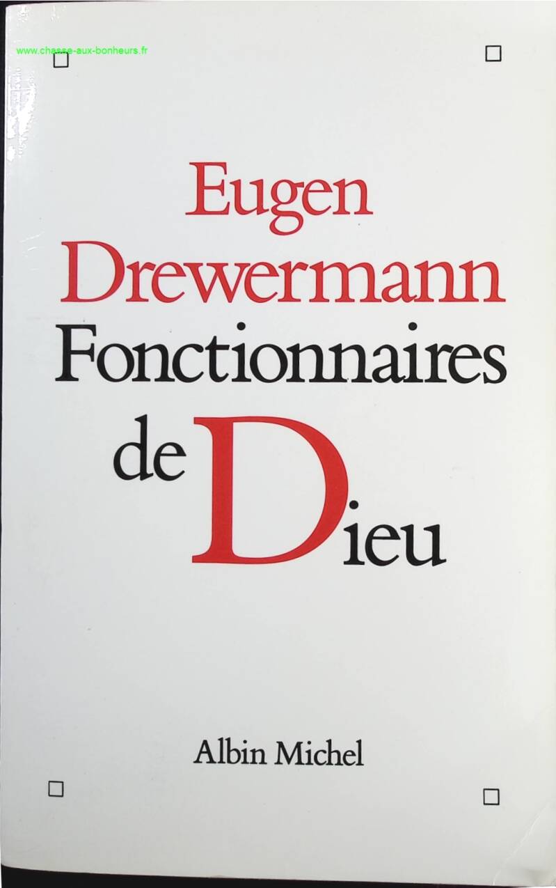 Fonctionnaires de Dieu - Eugen Drewermann - Livre