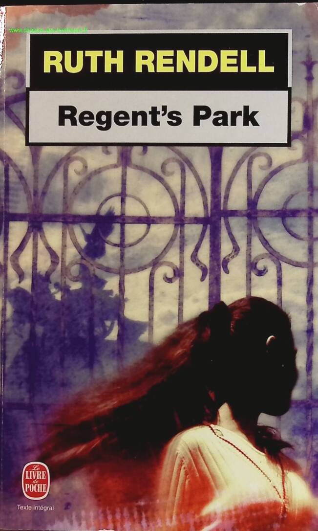 Regent's Park - Ruth Rendell - livre