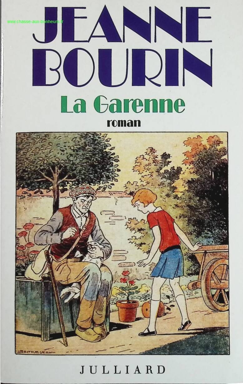 La Garenne - Jeanne Bourin - livre