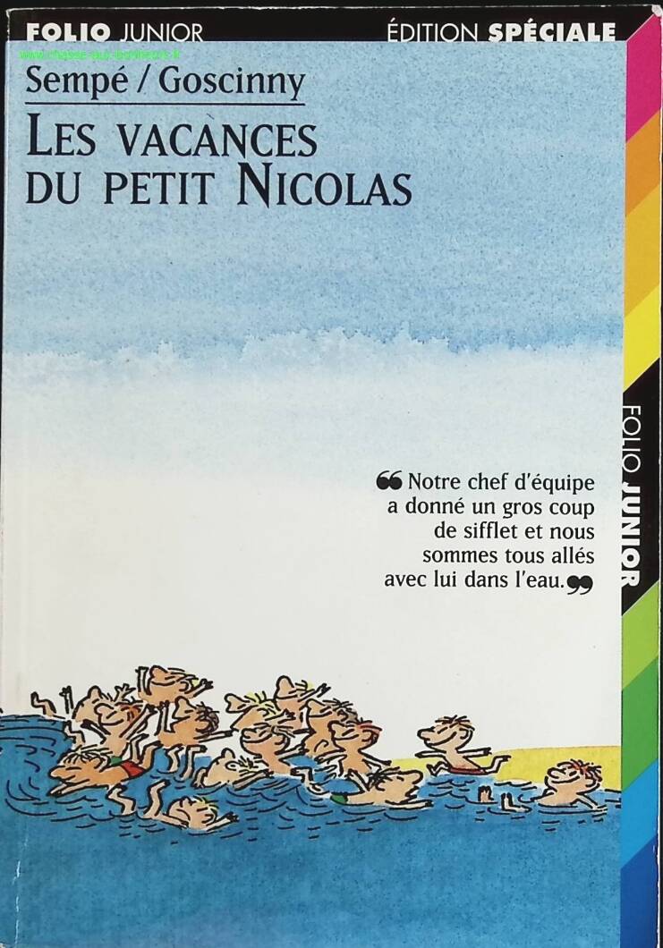 Les Vacances Du Petit Nicolas - René Goscinny, Jean-Jacques Sempé - livre