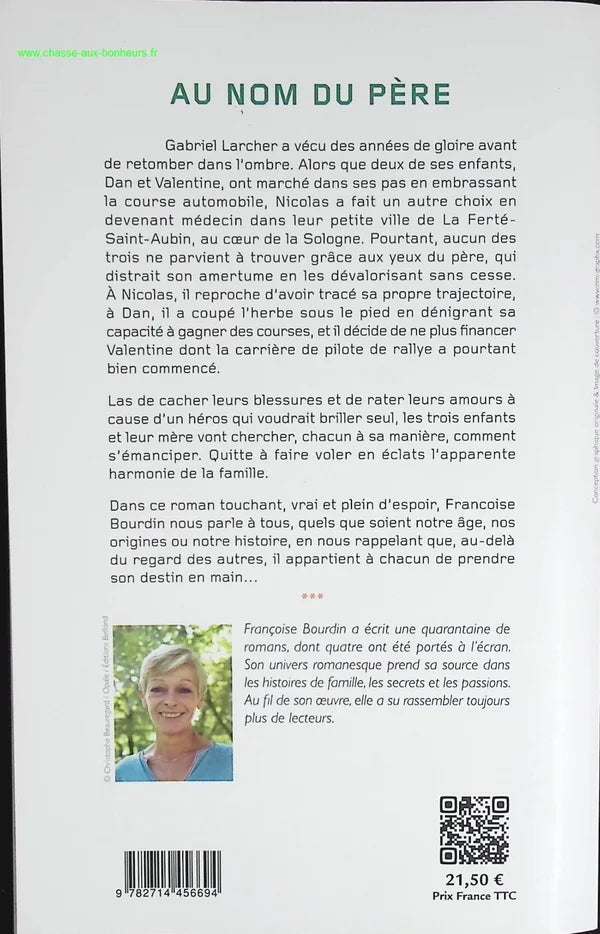 Au nom du père - Françoise Bourdin - Livre