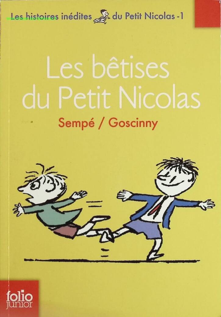 Les Bêtises du Petit Nicolas - René Goscinny, Jean-Jacques Sempé - livre