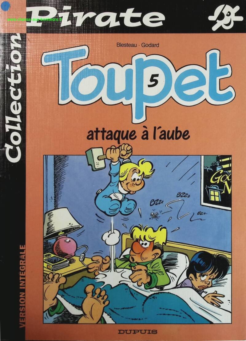 BD Pirate - Toupet, tome 5 : Toupet attaque à l'aube - Christian Godard Blesteau - livre BD