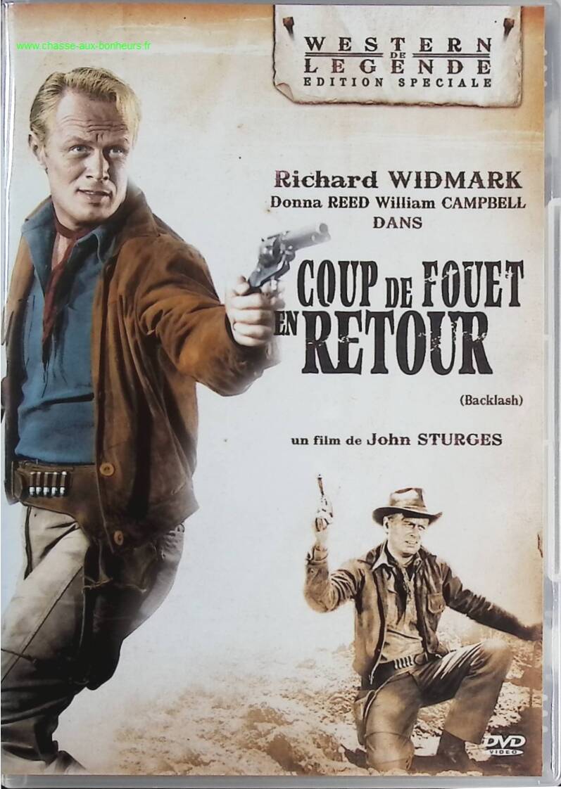 Coup de Fouet en Retour - Richard Widmark - DVD western