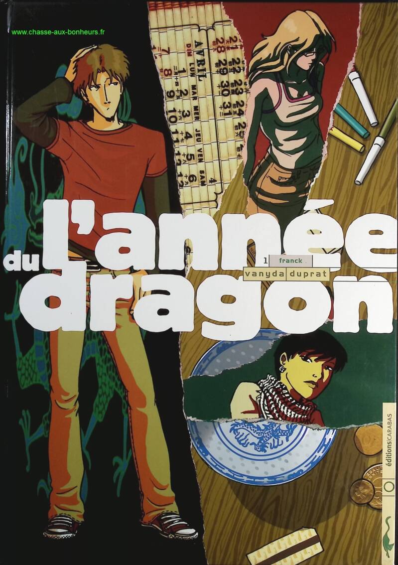 L'Année du dragon, tome 1 - Franck - Vanyda Savatier François Duprat - livre BD