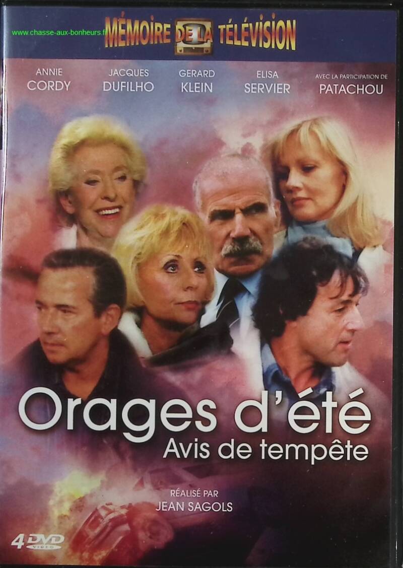Orages d'été - 2 - Avis de tempête - Coffret 4 dvd - Annie Girardot - DVD