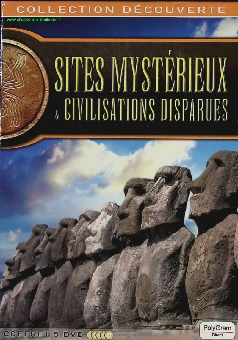 Les Sites mystérieux et civilisations disparues - Coffret 5 dvd - DVD
