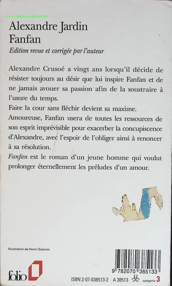 Fanfan - Alexandre Jardin - livre